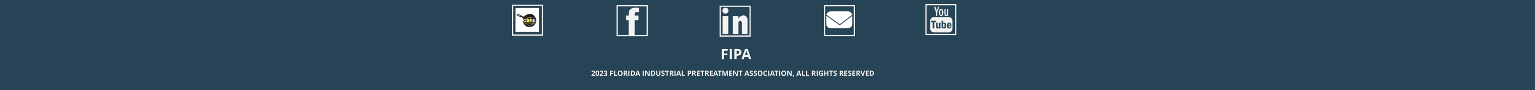 2023 FLORIDA INDUSTRIAL PRETREATMENT ASSOCIATION, ALL RIGHTS RESERVED FIPA