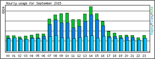 Hourly usage