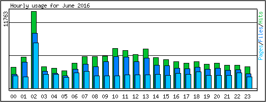 Hourly usage