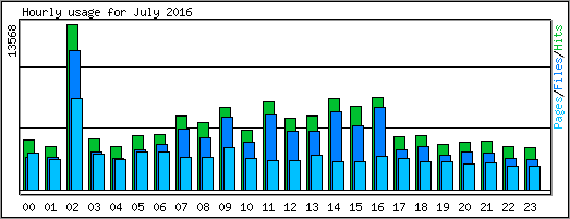 Hourly usage
