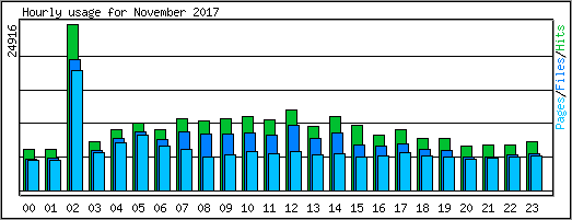 Hourly usage